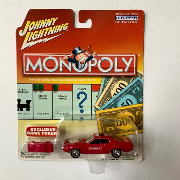 Johnny Lightning Monopoly 155-40 1972 Plymouth Road Runner Vintage New - Picture 1 of 4